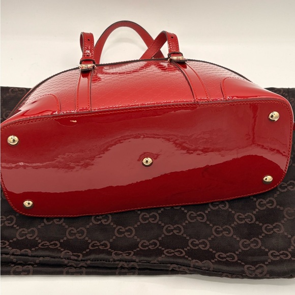 Gucci Nice Microguccissima Bag - Red - Picture 7 of 14